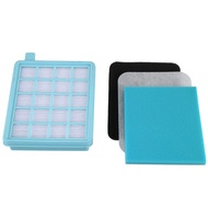 [JJM MALL] Filter set for Philips PowerPro Active and Compact vacuum cleaner. (Comparable with FC805