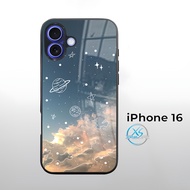 HP [CR02] Glossy Case | iphone 16 | CUTE MODERN CASE | Casing Aesthetic Pattern Glitterhp