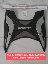 Karpet Beat Deluxe Beat Street 2024 2020 2021 2022 Original AHM  Pijakan Kaki Motor Beat