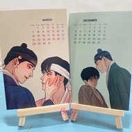 Calendar 2022 Boy'S Love - Calendar 2022bl edition - Mini Calendar - Manhwa BJ alex Spring Blooming flowers 19days