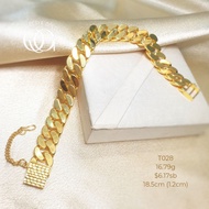 Rantai Tangan Benson Emas 916 | 916 Gold Benson Bracelet