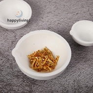 happylivingl High Temp Quartz Silica Melting Crucible Dish Bowl Pot null