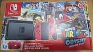 (二手主機)ns switch 超級瑪利歐奧德賽特仕機版主機 瑪利歐奧德賽同捆主機 完整無缺件 直購價6800