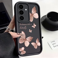 Gold Butterfly Soft TPU Case For oppo A5 A3S A12E F9 F9PRO A52 A72 A92 A57-2022 F11 F11PRO A78 A58 F