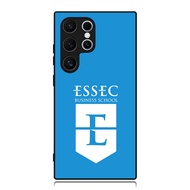 Case Samsung S25 S24 S23 S22 S21 S20 S9 S8 Ultra Plus FE Edge Phone Softcase ESSEC Business School S