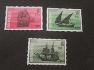 【雲品四】百慕大Bermuda 1990 Sc 598-600 set MNH 