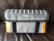 日本 膳魔師 THERMOS 雙層 保溫便當盒 飯盒 橙灰色 全新未用過