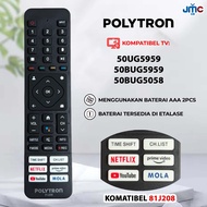 Remote Android Smart TV Polytron 81J172 81J208