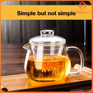 Cc 600ml 500ml Glass Clear Cup With Lid and Tea Infuser Teapot