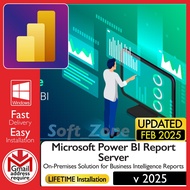 Microsoft Power BI Report Server 2025 - On-Premises Solution for Business Intelligence Reports | Win