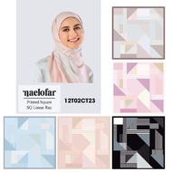 NEW YEAR SALE Naelofar Hijab Design Linear Ray Square SQ Tudung Bawal Satin Collections