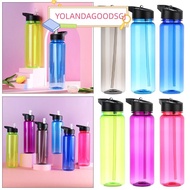 YOLANDAGOODSGJ 750ml Drinking Cup Gym with Straw Portable Food Degree Plastic