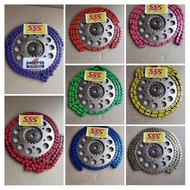 Gear SET 415 SSS RACING YAMAHA RXZ-SERIES (For YAMAHA Duck Motorcycle) RXZ/F1ZR/JUPE-Z OLD/JUPE MX/RXK/VEGA ZR Etc