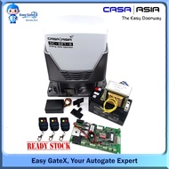 CASA ASIA DC-327-S 24V DC Built-in Sliding Gate Motor – 800kg / 1500kg Heavy Duty Automatic Gate Ope