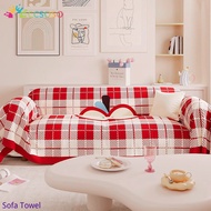 Dopamine Apple All-inclusive Sofa Cover Four Seasons Universal Multifunctional Blanket Atmosphere De