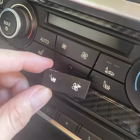 Air Conditioning Heater Climate Fan Wind Volume Control Ac Button Cap Keys for BMW X1 X3 F25 E84 1 3