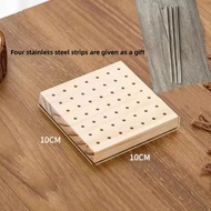Crochet Block Plate Block Plate for Crochet Weaving Bamboo Grid Block Plate for Crochet Projects Cro