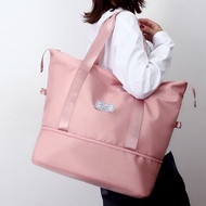 Hot Product Kings - T6045 Foldable Bag with Plain Pattern Waterproof Travel Duffle Bag Gym Duffle Ba