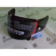 Visor Flat ORiginal KYT R10 k2rider R7 Dark smoke