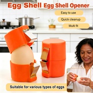 Peeler Handheld Egg Separator Egg Shell Opener Hard Boiled Egg Cube Breaker Steel