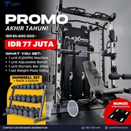 Promo Bundling Home Gym Flexpro All in One + Dumbbell Set 2,5-25kg kg