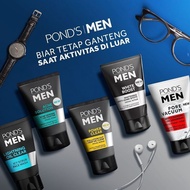 Najmia - Ponds Men Facial Wash Scrub Cleanser 100gr I Face Wash & Scrub