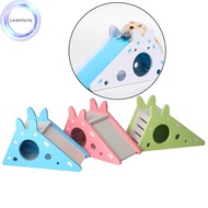 jiarenitomj Hamster Hideout Cute Exercise Toy  Hamster House with Ladder Slide sg