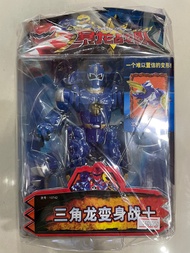 Power Ranger blue dino แปลงร่างได้ (สูง 15cm)