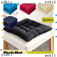 YOHII Swing Chair Mat, Cotton Solid Color Chair Cushion Seat Pad, Soft Thickened 2 Seater 48cm Rocking Chair Seat Mat Office Chair