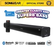 SonicGear SonicBar HD 7000 TV PC Bluetooth 5.0 Soundbar Ultra Bass Speaker With Mic Input