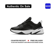 ใหม่และแท้ Nike M2K Tekno " Black " รองเท้ากีฬา AV4789 - 002 รับประกัน 1 ปี