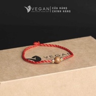 Vegan Red String Bracelet Mixed With Frankincense Seeds Bring Luck And Fortune