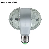 Bola Ajaib Berkepala Dua Peringkat Mini Pesta Suasana Cahaya 3W6WLED Berwarna-warni Berputar Bola Aj