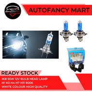 IKB 55W 12V BULB HEAD LAMP  H1 H3 H4 H7 H11 9006 WAJA WIRA MYVI ALZA VIVA CITY VIOS WHITE COLOUR