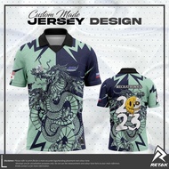 2023 JERSEY RETRO COLLAR BAJU JERSEY MECHATRONICS