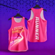 RNOC RUNNER "Light Speed" Pink Running Vest