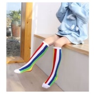 Rainbow socks | Fashion Socks Colorful Socks Dance Socks