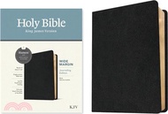 KJV Wide Margin Bible, Filament-Enabled Edition (Red Letter, Genuine Leather, Black)