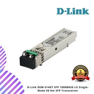 D-Link DEM-314GT SFP 1000BASE-LX Single-Mode 50 Km SFP Transceiver