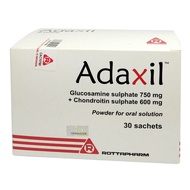 Adaxil Glucosamine Sulphate (750mg) + Chondroitin Sulphate (600mg) - Powder (30 Pcs)