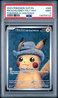PSA9 2023 Pikachu with Grey Felt Hat: PROMO [SVP EN 085] 梵高 比卡超 24/4/2026