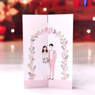 結婚賀卡🩷 恭喜 婚禮祝福賀咭 Wedding 💒 Congratulations card