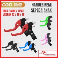 Handle Brake Handle Brake Lever Children's Bike BMX MINI Folding 12 16 18 Inch PVC Color 436