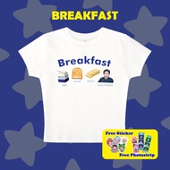 Breakfast Baby Tee - Beautiful Editions - Free Sticker and Photostrip