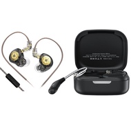 KZ EDX PRO Wired Earphone Dynamic Earbuds in Ear Monitor IEM with AZ09 Bluetooth Adapter Module Wire