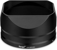 Haoge LH-GR3XH Metal Square Lens Hood For RICOH GRIIIX, GR3X and HDF Camera 方形遮光罩