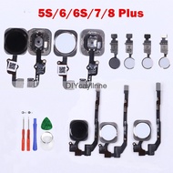 Home Button Flex for iPhone 5S 6 6S 7 8 Plus Home Flex Replacement