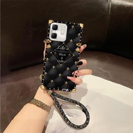 casing For Infinix Hot 50i infinix hot50i phone case Fashion printing flash hand rope shockproof cas