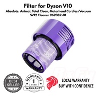 Filter for Dyson V10, Absolute, Animal, Total Clean, Motorhead Cordless Vacuum SV12 Cleaner 969082-0