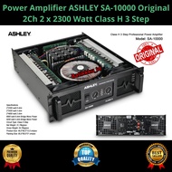[ORIGINAL] Power Amplifier ASHLEY SA 10000 SA10000 Original 2 x 2300 Watt Class H 3 Step 6900 Watt A